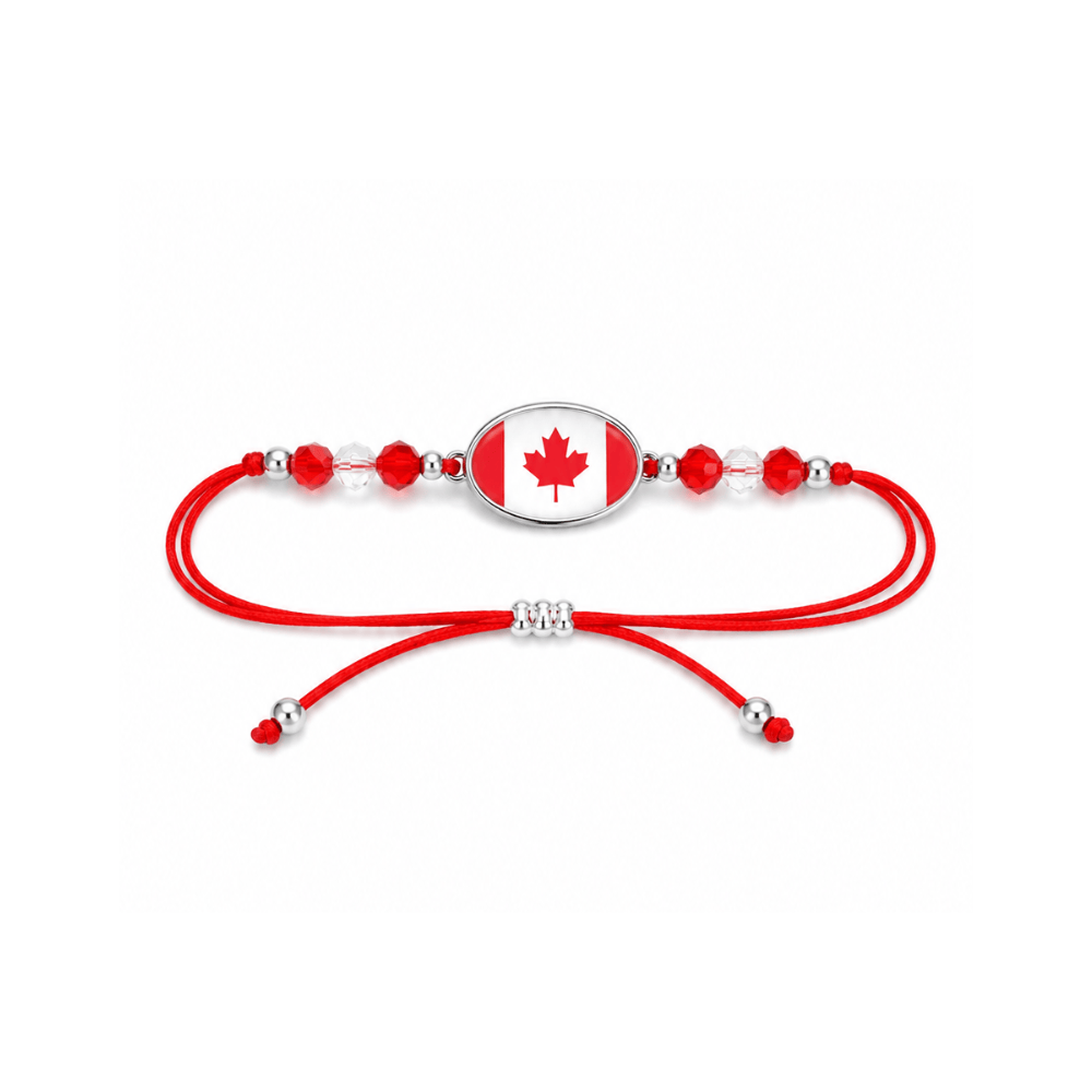 Alpha 55 Bracelet Perles Canada Style Supporter Foot