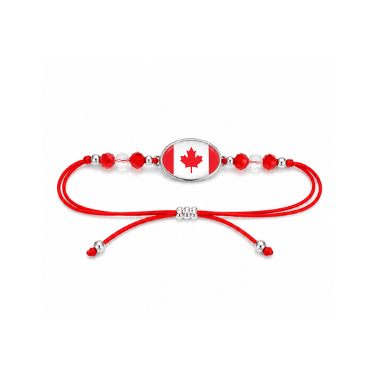Alpha 55 Bracelet Perles Canada Style Supporter Foot