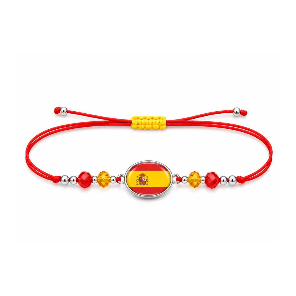 Alpha 55 Bracelet Perles Espagne Style Supporter Foot