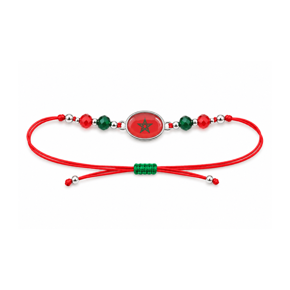 Alpha 55 Bracelet Perles Maroc Style Supporter