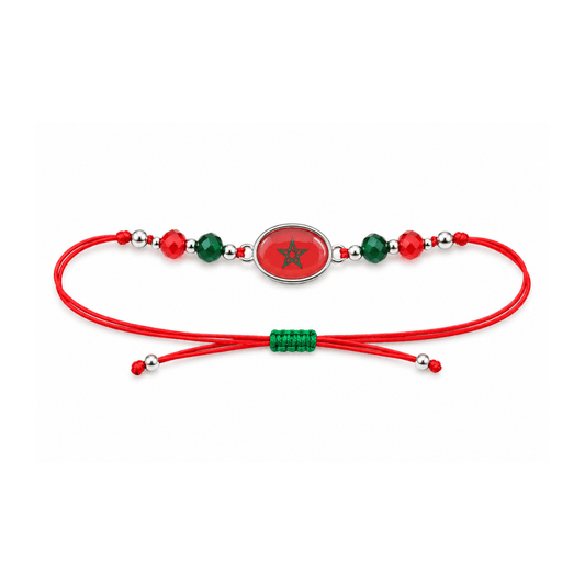 Alpha 55 Bracelet Perles Maroc Style Supporter
