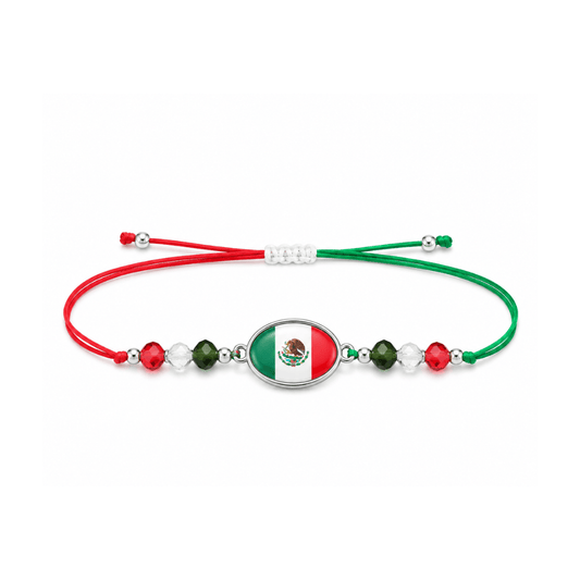 Alpha 55 Bracelet Perles Mexique Style Supporter Foot