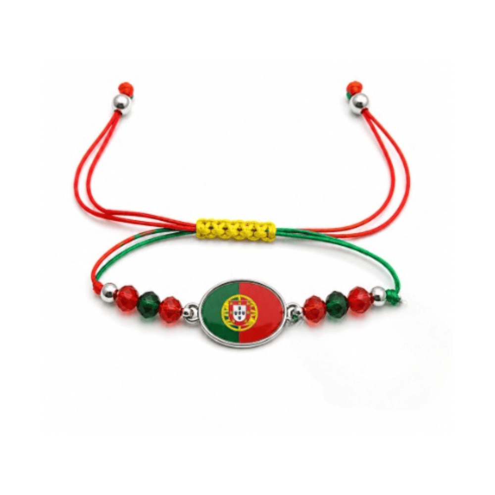 Alpha 55 Bracelet Perles Portugal Style Supporter Foot