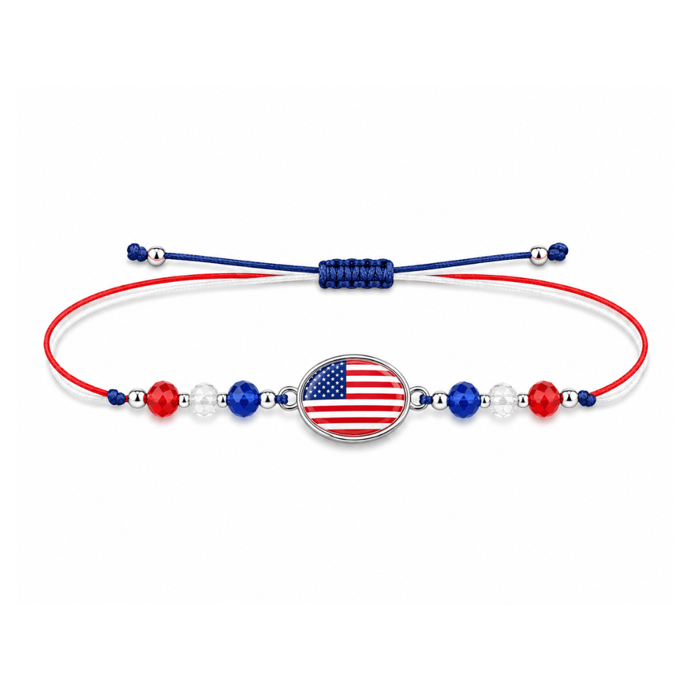 Alpha 55 Bracelet Perles USA Style Supporter Football