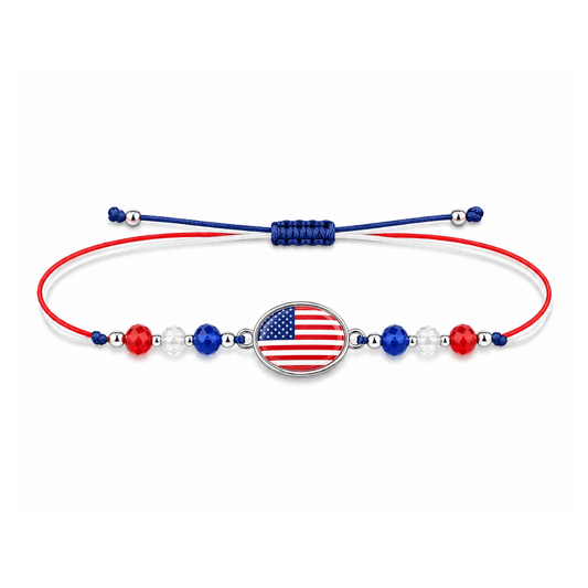 Alpha 55 Bracelet Perles USA Style Supporter Football