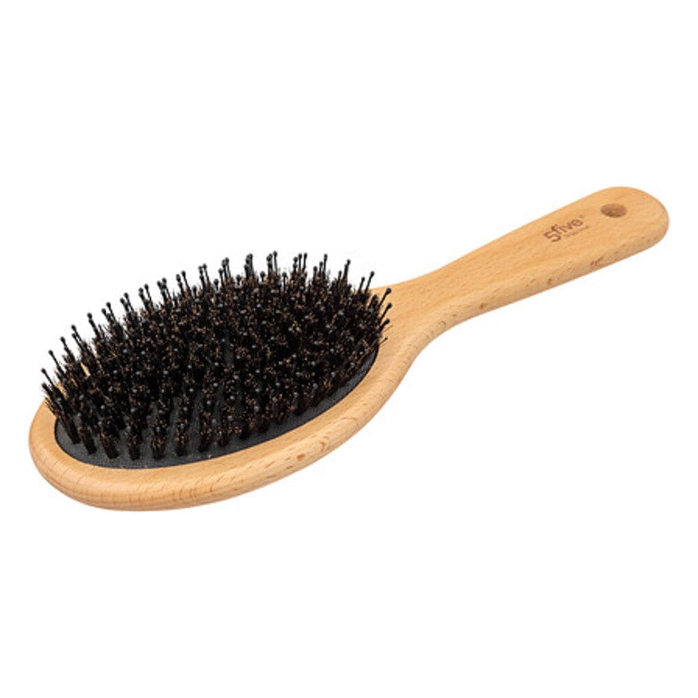 Alpha 55 Brosse à cheveux ovale en bois
