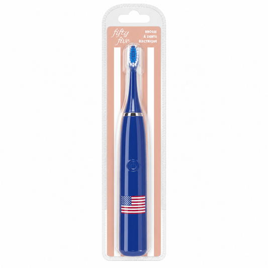Alpha 55 Brosse à Dents à Piles USA - Nettoyage Efficace