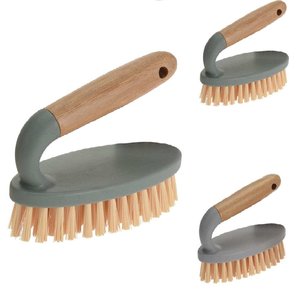 Alpha 55 Brosse à vaisselle avec manche en bambou