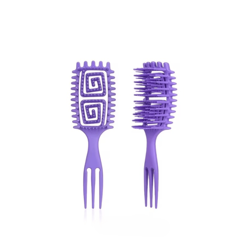 Alpha 55 Brosse unie cheveux bouclés
