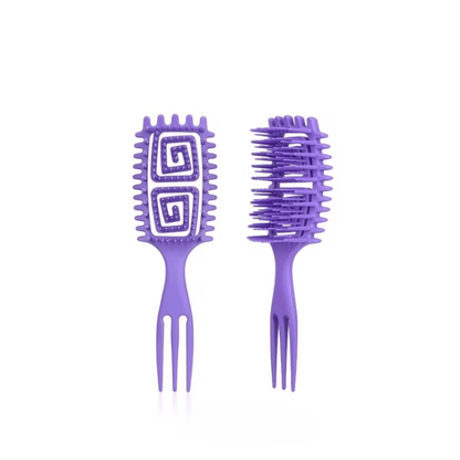 Alpha 55 Brosse unie cheveux bouclés