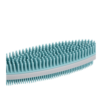 Alpha 55 Brosse vêtements double face caoutchouc gris
