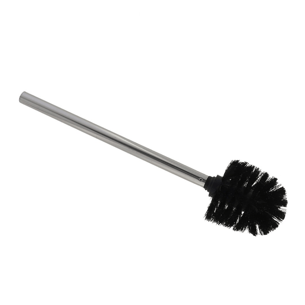 Alpha 55 Brosse WC noire avec manche inox – Design moderne & hygiène