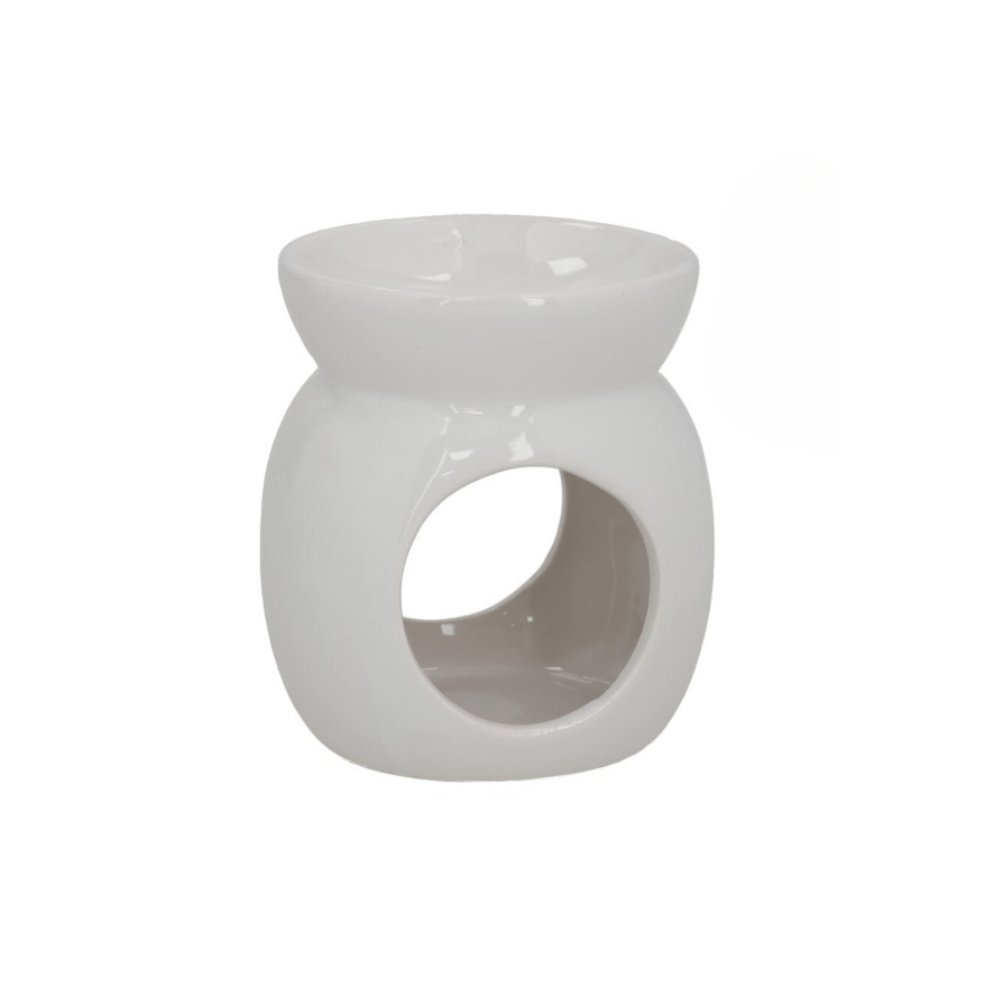 Alpha 55 Brûle-parfum en céramique blanc – Déco parfumée