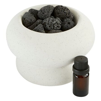 Alpha 55 Brûle-parfum Malakite avec huile parfumée