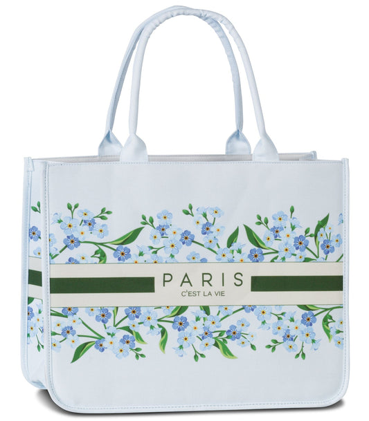 Alpha 55 Cabas Paris Fleurs