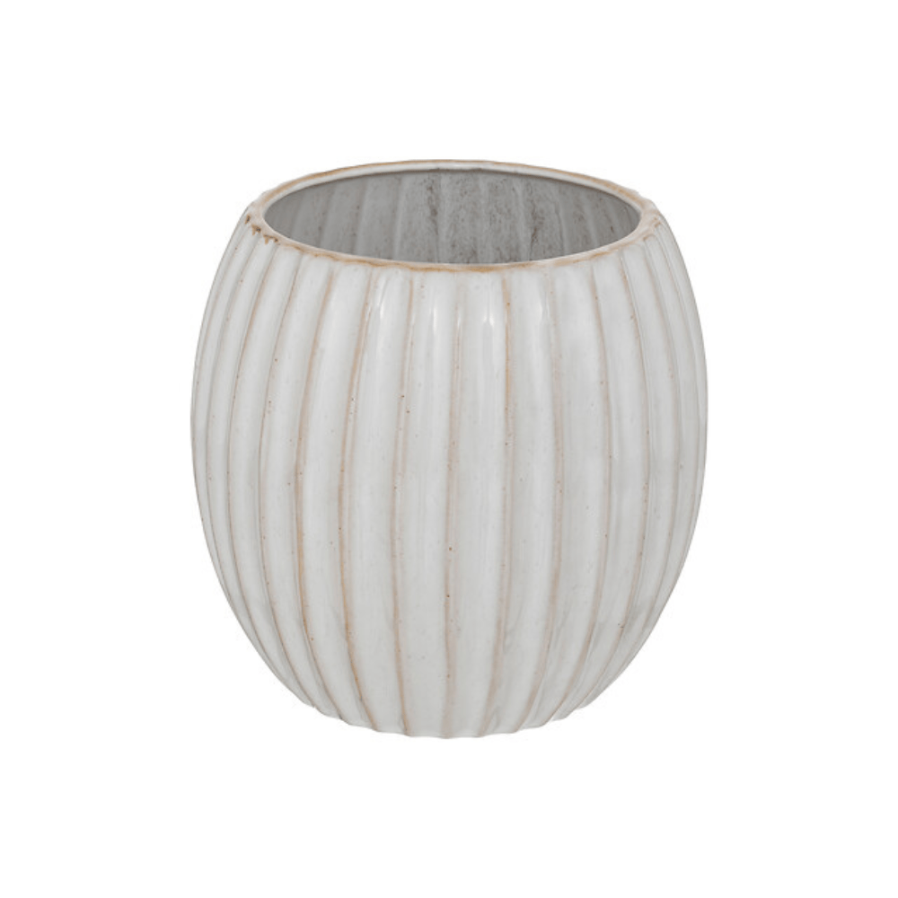 Alpha 55 Cache-Pot Le Café Bordelais 19 x 19 cm Beige