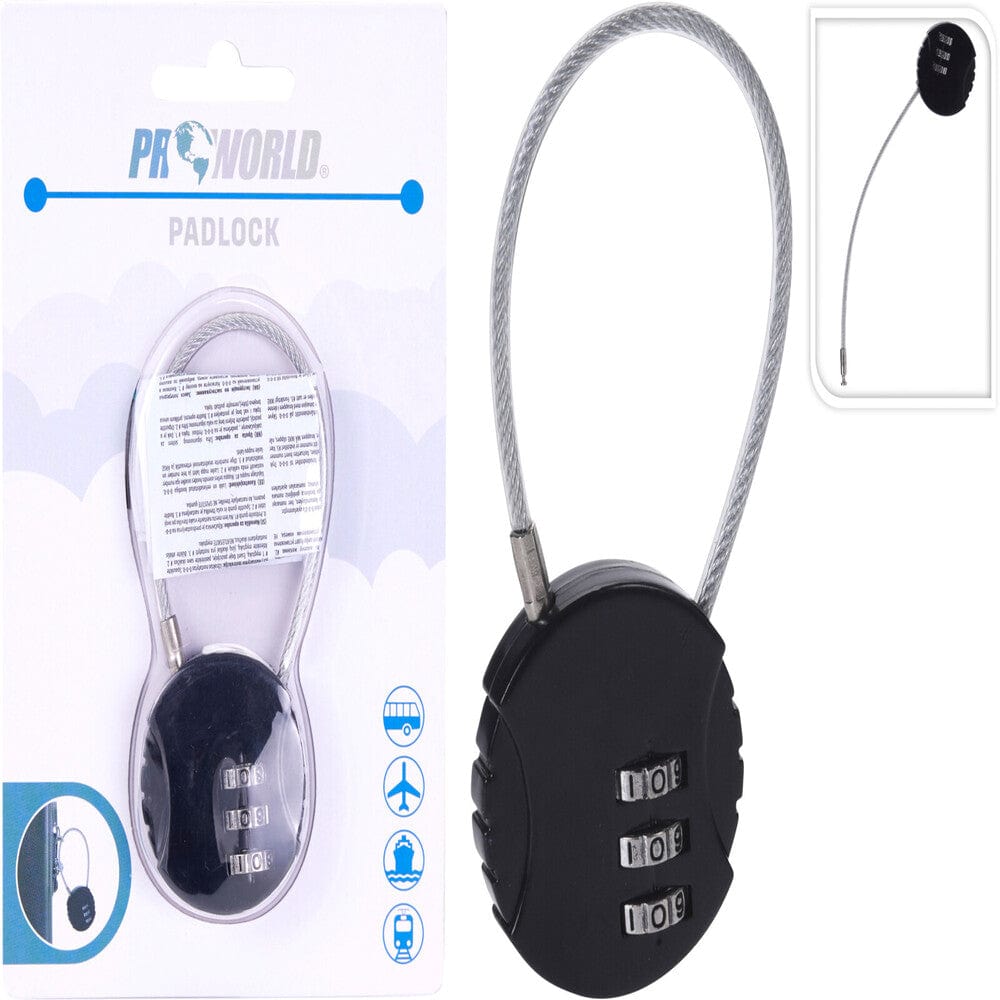 Alpha 55 Cadenas de bagage avec câble