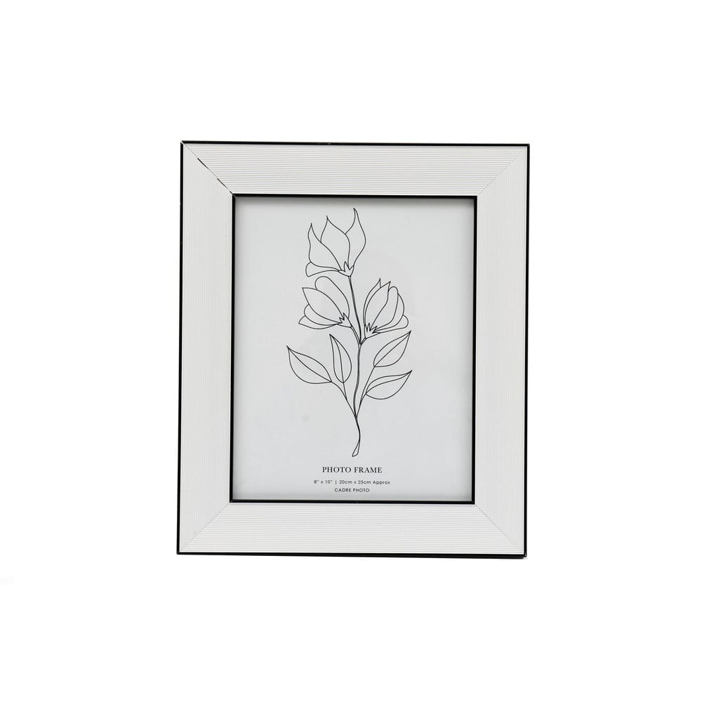 Alpha 55 Cadre photo blanc bordure noire