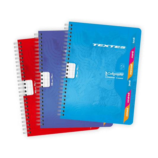 Cahier Calligraphe 7000 Textes 17×22 148 Pages — Alpha 55 Maroc