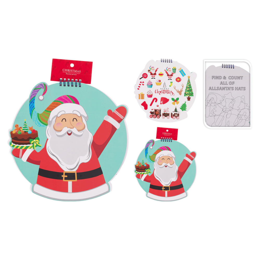Alpha 55 Cahier de coloriage Père Noël – Activité festive enfant