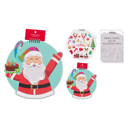 Alpha 55 Cahier de coloriage Père Noël – Activité festive enfant