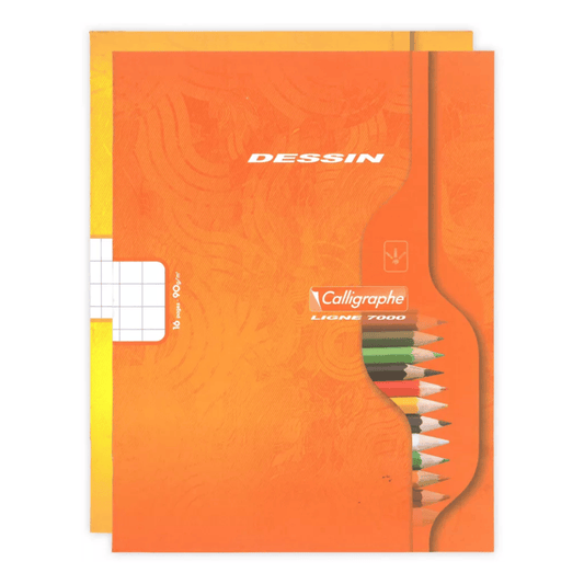 Cahier de Dessin 7000 16 Pages 10x10 — Alpha 55 Maroc