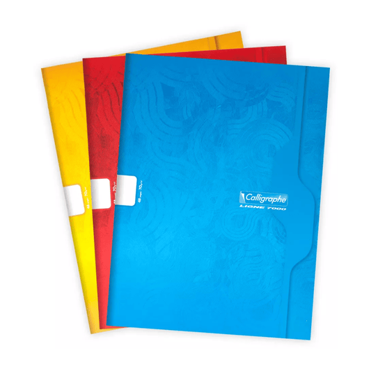 Cahier Piqué 7000 A4 48P Uni 70g — Alpha 55 Maroc