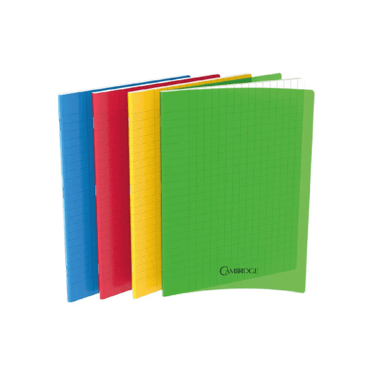 Alpha 55 Cahier Piqué Cambridge 96P Grands Carreaux