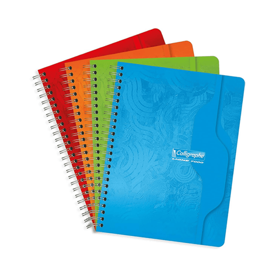 Cahier Spirale Calligraphe 7000 180P Grands Carreaux — Alpha 55 Maroc