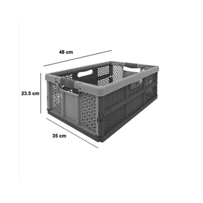Alpha 55 Caisse de Rangement Pliable Pratique