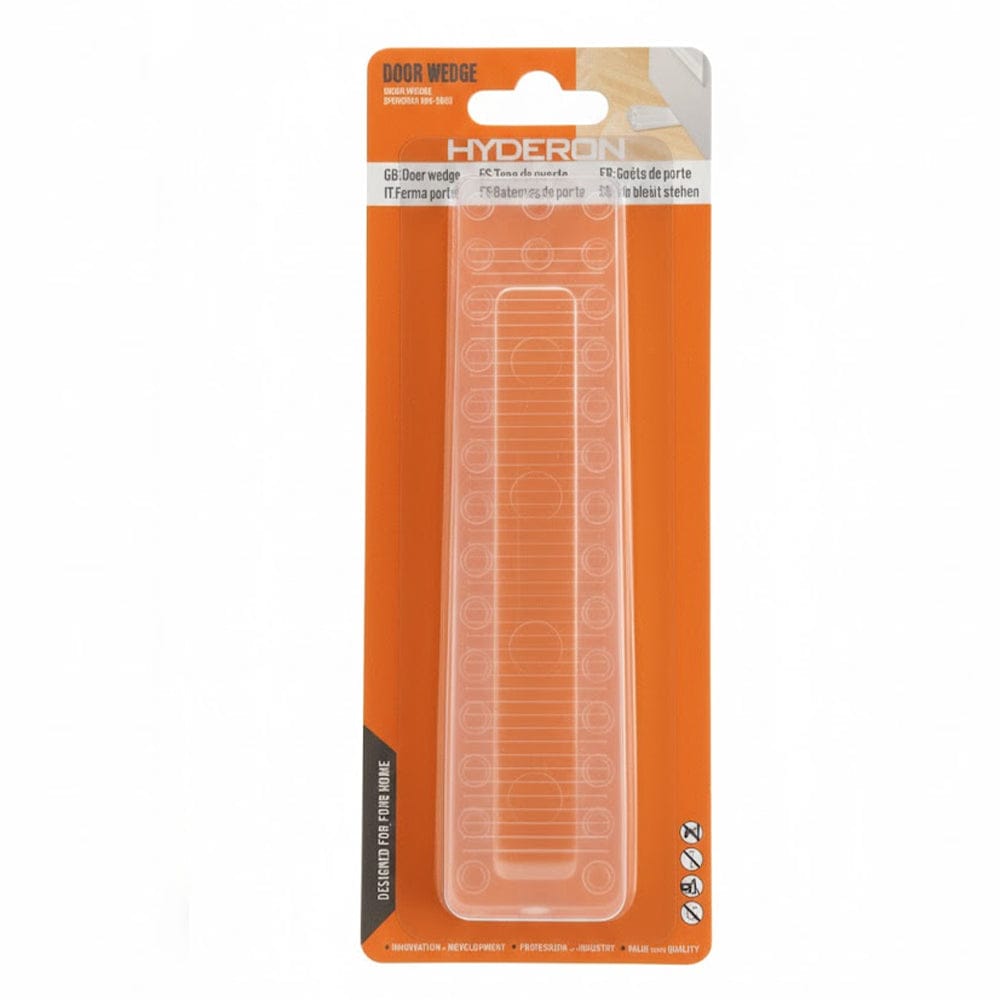 Alpha 55 Cale-porte transparent discret et pratique