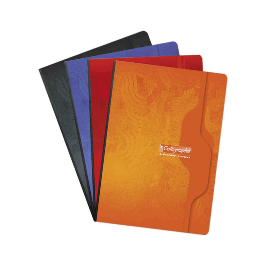 Alpha 55 Calligraphe 7000, Cahier brochure 21x29,7 cm 192 pages, grands carreaux