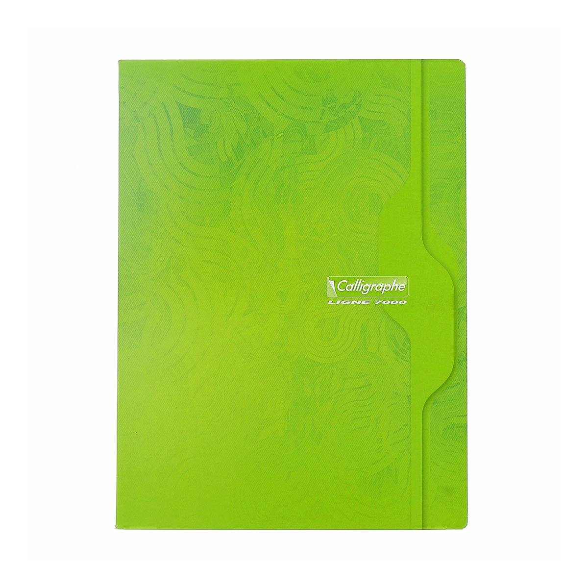 Alpha 55 Calligraphe 7000, cahier rigide 21x29,7 cm 192p séyès 70g