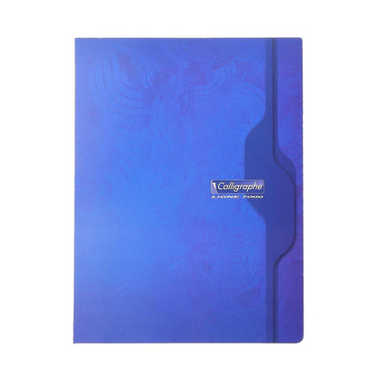 Alpha 55 Calligraphe 7000, cahier rigide 21x29,7 cm 192p séyès 70g