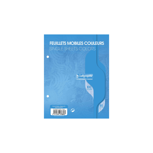 Feuillets Mobiles Calligraphe 7000 17x22 100 Pages — Alpha 55 Maroc