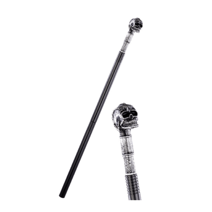 Alpha 55 Canne Amovible avec Pommeau Crâne 85 cm – Déguisement