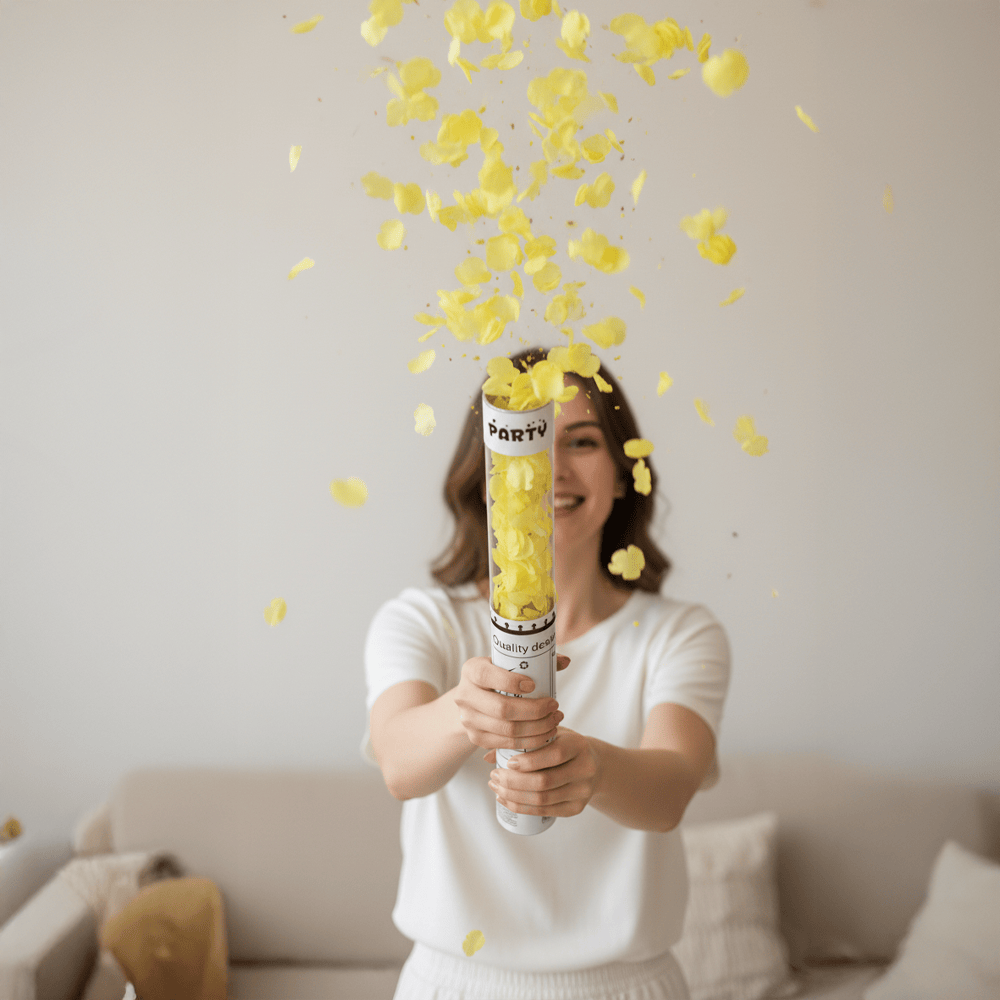 Alpha 55 Canon à confettis 40 cm fleurs festif