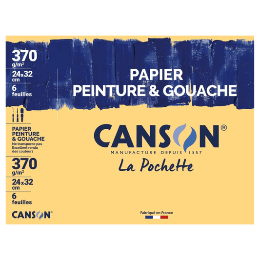 Canson Papier à Dessin Blanc – 10 Feuilles — Alpha 55 Maroc
