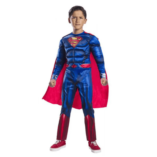 Alpha 55 cape Déguisement Superman Black Line Enfant 8 à 10 Ans