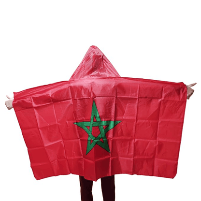 Alpha 55 Cape du Maroc avec Capuche – Accessoire Supporter
