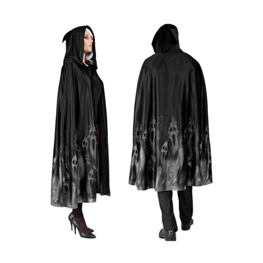 Alpha 55 Cape fantôme Halloween – Déguisement effrayant adulte/enfant