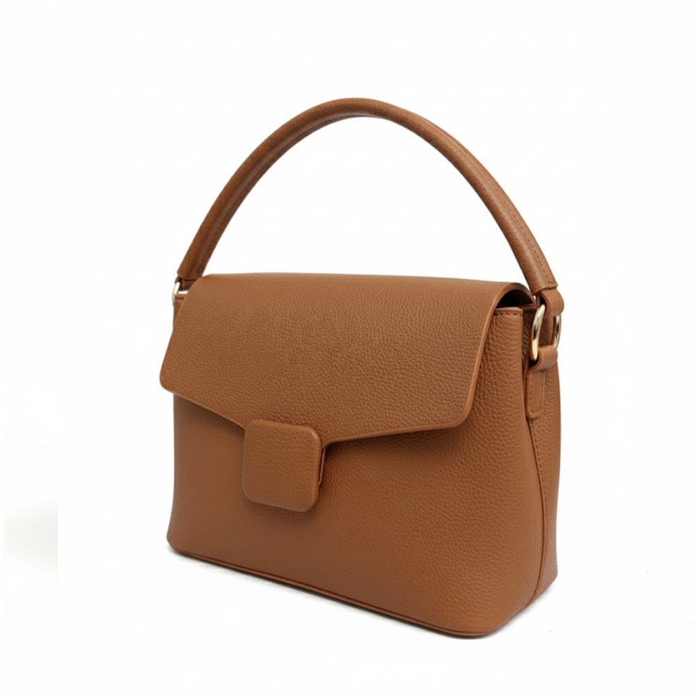 Alpha 55 Caramel Sac à Main Signature – Élégance Moderne
