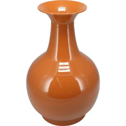 Alpha 55 Caramel Vase en zinc décoratif au style authentique