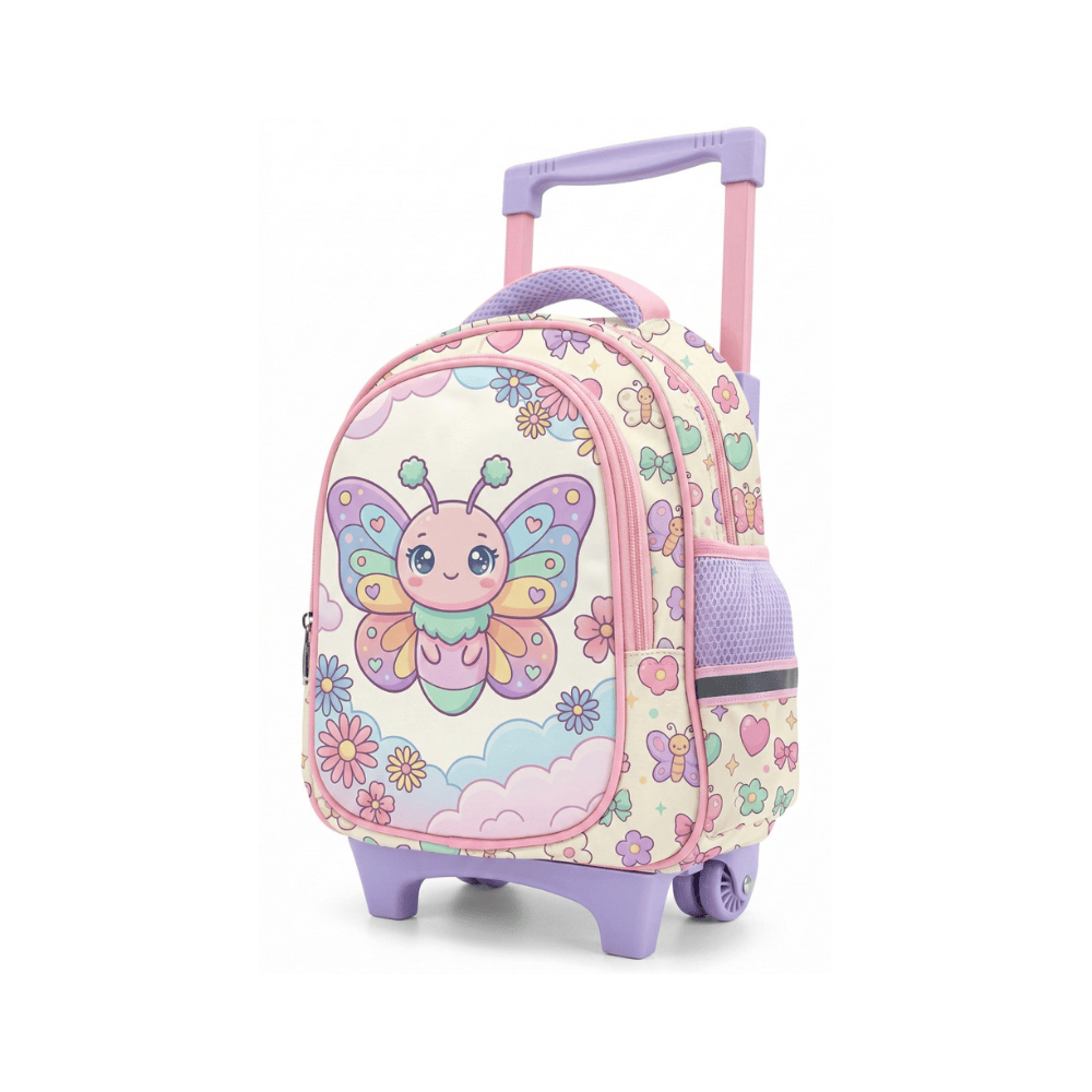 Alpha 55 Cartable Trolley 12" 2 Compartiments Motif 3D