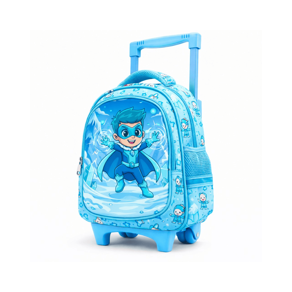 Alpha 55 Cartable Trolley 12" 2 Compartiments Motif 3D