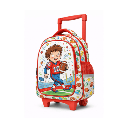 Alpha 55 Cartable Trolley 12" 2 Compartiments Motif 3D