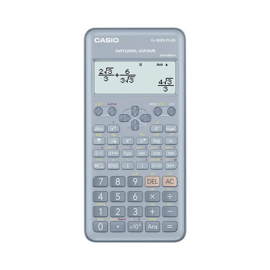 Alpha 55 Casio, Calculatrice FX-82ES Plus "ciel"