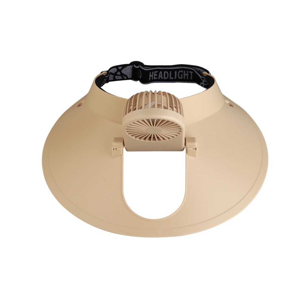 Alpha 55 Casquette anti-UV ventilateur 2 vitesses