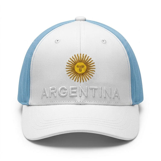 Alpha 55 Casquette en Coton Adulte Argentine Style Supporter