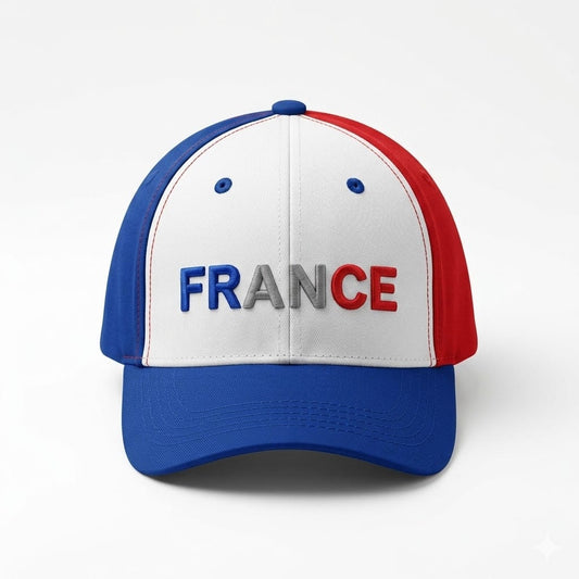 Alpha 55 Casquette en Coton Adulte France Style Supporter